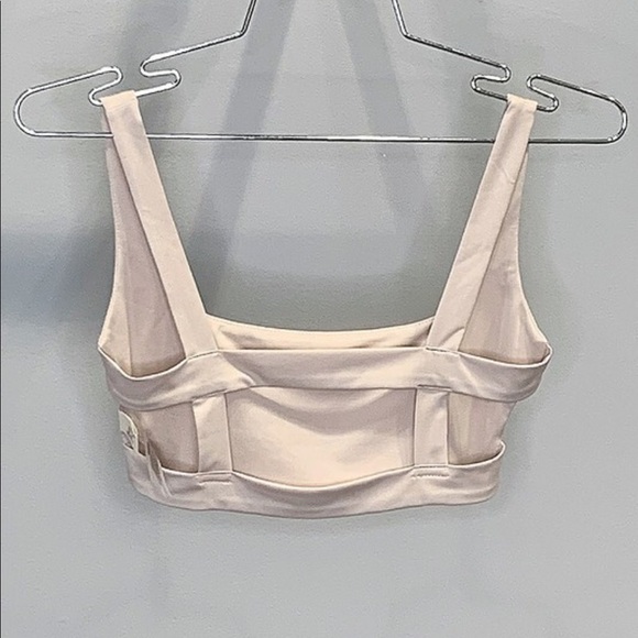 June Born In July Tops - Nude/Cream caged knit slinky top!